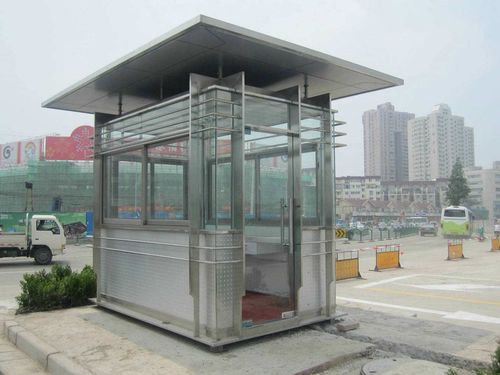 江西岗亭厂家 保安门卫岗亭 南昌不锈钢岗亭厂家 小区岗亭